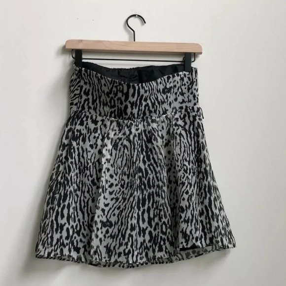 NWT Banana Republic Silk Leopard Animal Strapless Empire Top Babydoll Y2K 90s - Picture 10 of 13
